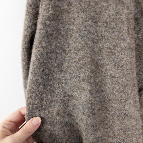 Wilfred Free Womens Taupe Gigi Wrap Sweater - Size XS - Picture 5 of 11